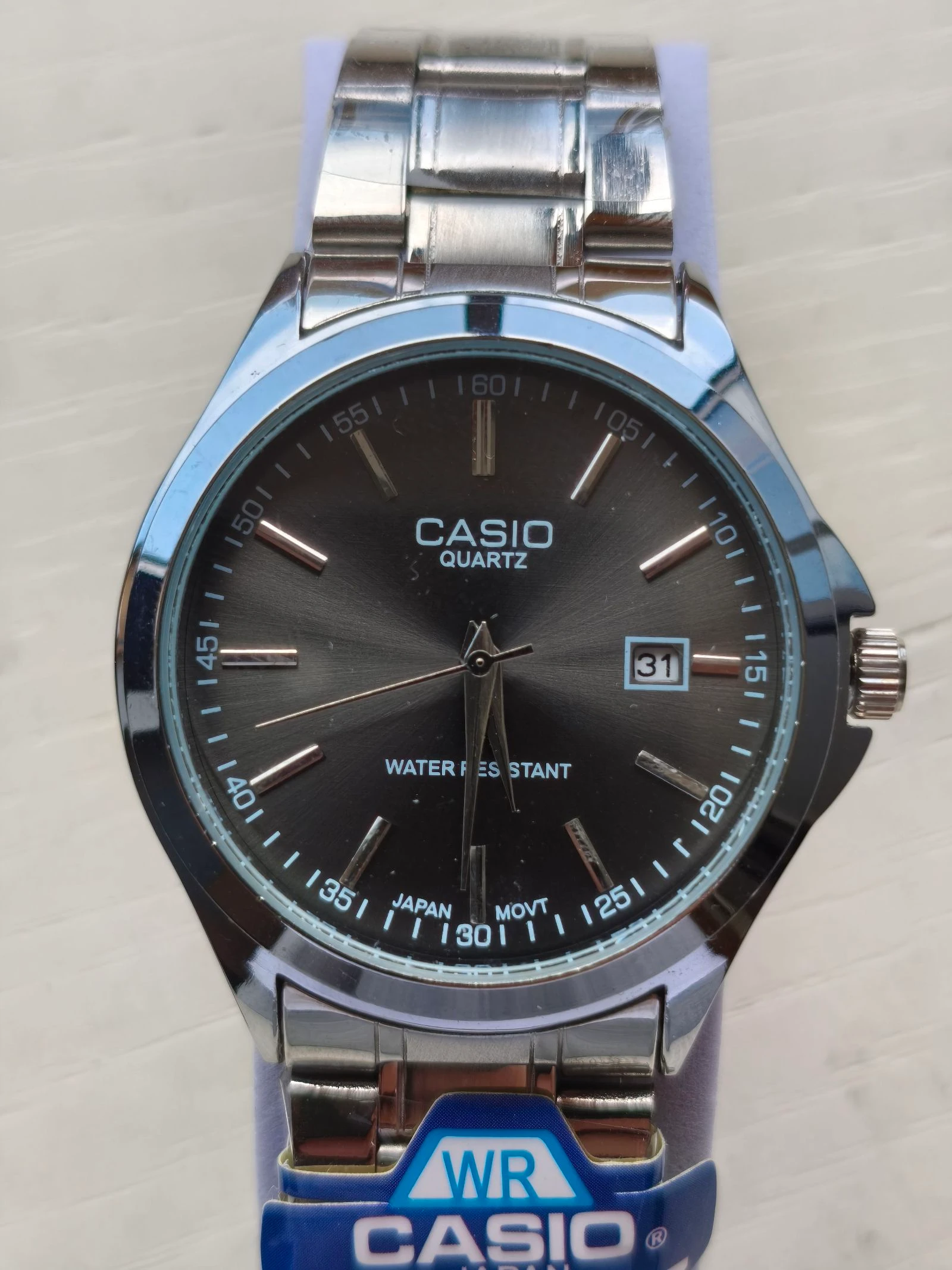 CASIO relógio vintage old money novo
